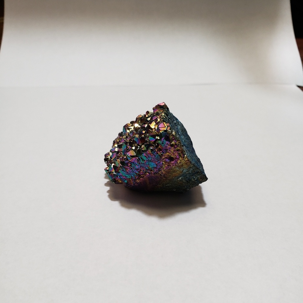 Aura amethyst stone crystal gem